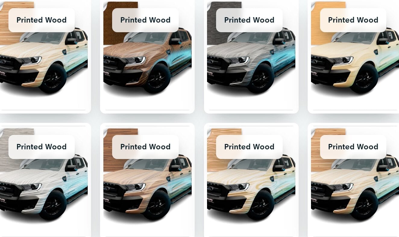 Printed Wood Patterns