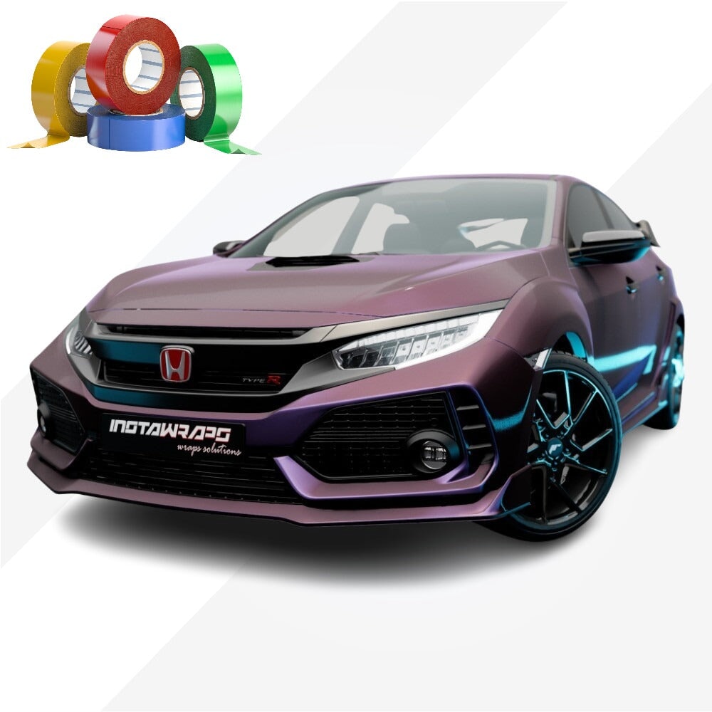 CHROME DELETE / CUSTOM VINYL WRAP TAPE STRIPES | AVERY DENNISON | SATIN ROARING THUNDER | 551-S