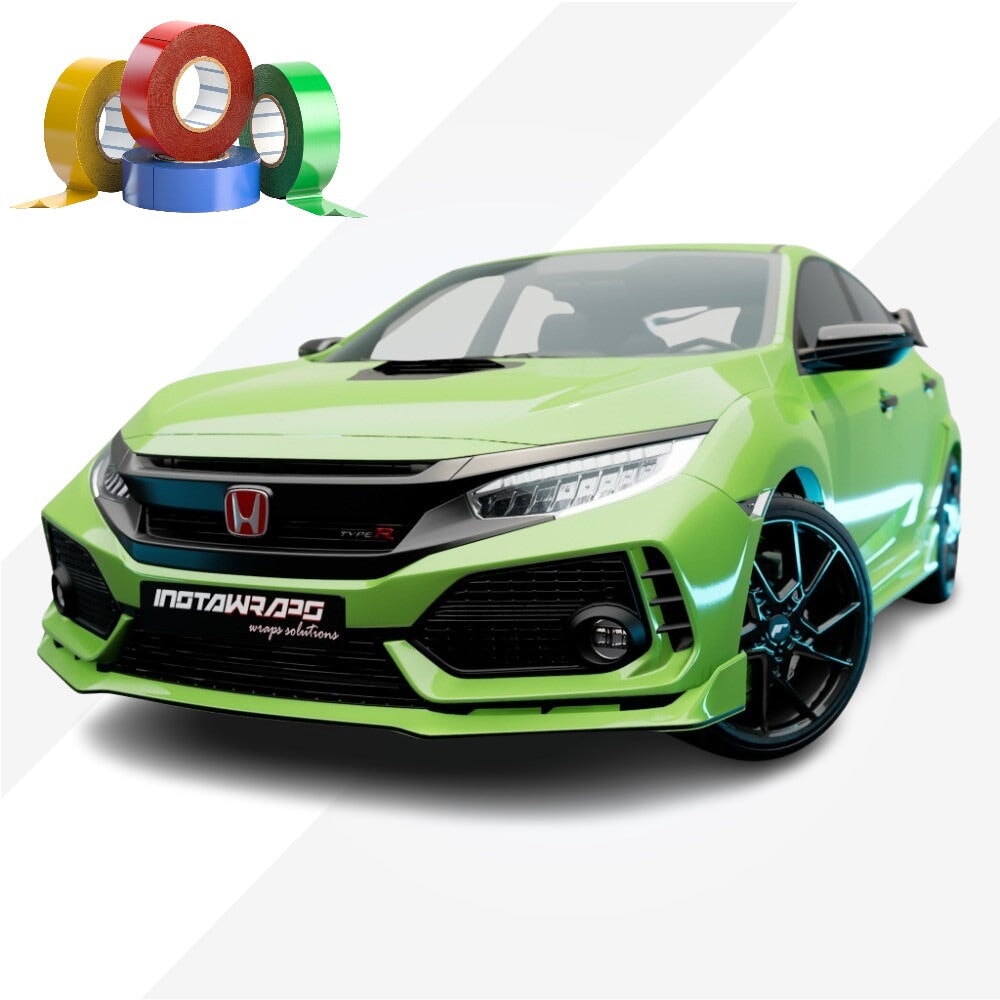 CHROME DELETE / CUSTOM VINYL WRAP TAPE STRIPES | AVERY DENNISON | GLOSS GRASS GREEN | 758-O