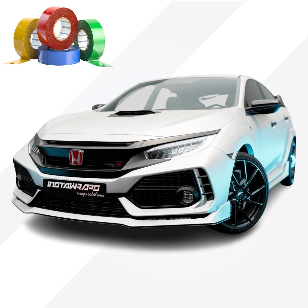 CHROME DELETE / CUSTOM VINYL WRAP TAPE STRIPES | AVERY DENNISON | BRUSHED ALUMINUM METALLIC | 812-X