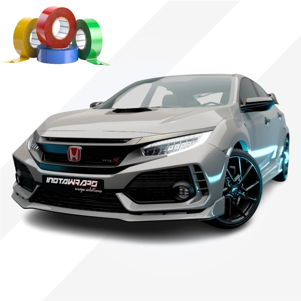 CHROME DELETE / CUSTOM VINYL WRAP TAPE STRIPES | AVERY DENNISON | GLOSS ROCK GRAY | 821-O