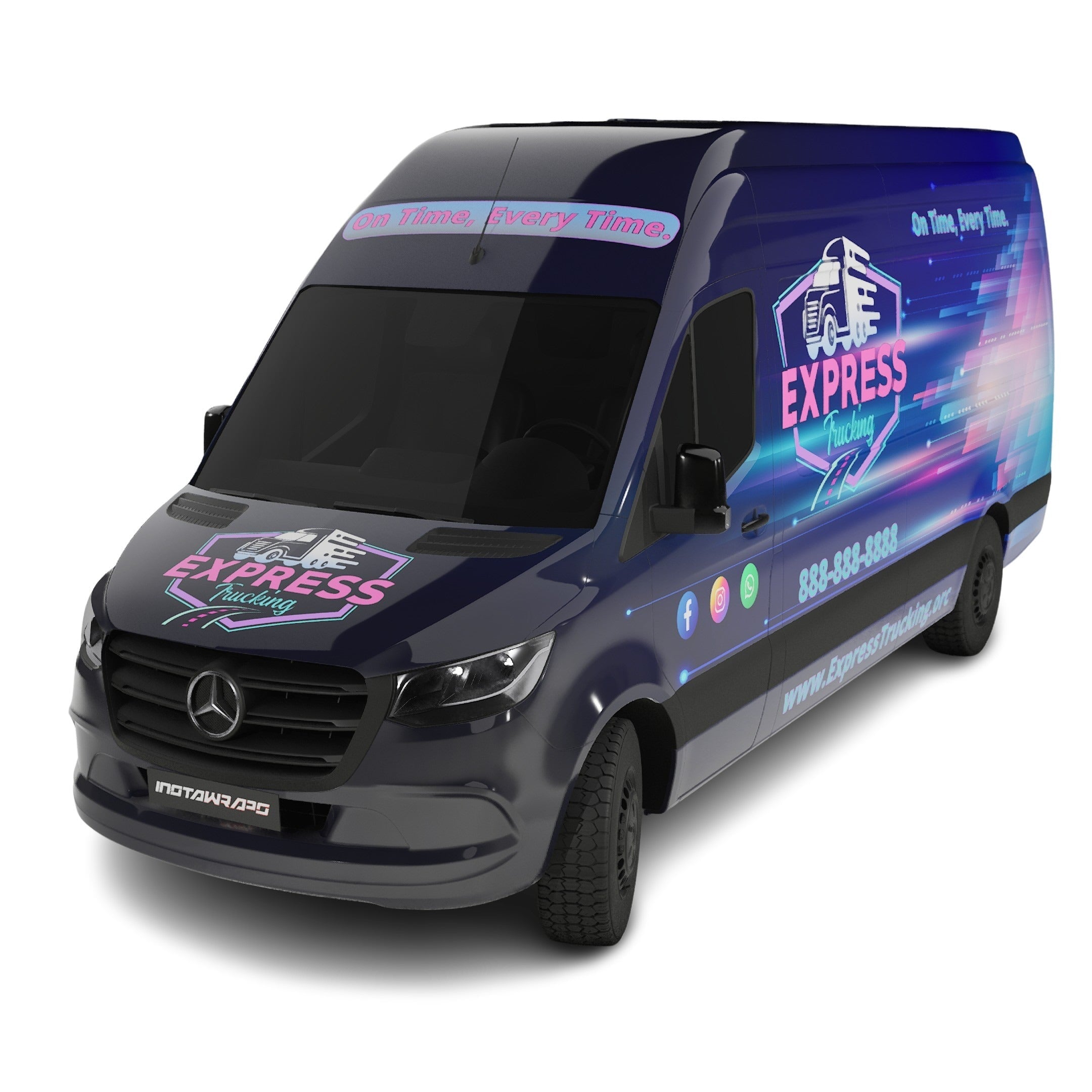 3M / AVERY DENNISON | BRANDED VINYL WRAPPING FILM PRINTED GRAPHICS