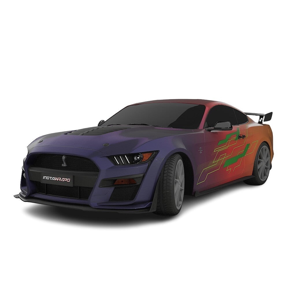 3M / AVERY DENNISON | VINYL WRAPPING FILM PRINTED GRAPHICS | CUSTOM RIDE | STREET SERIES WRAPS | VELOCITY GRID | CR1102