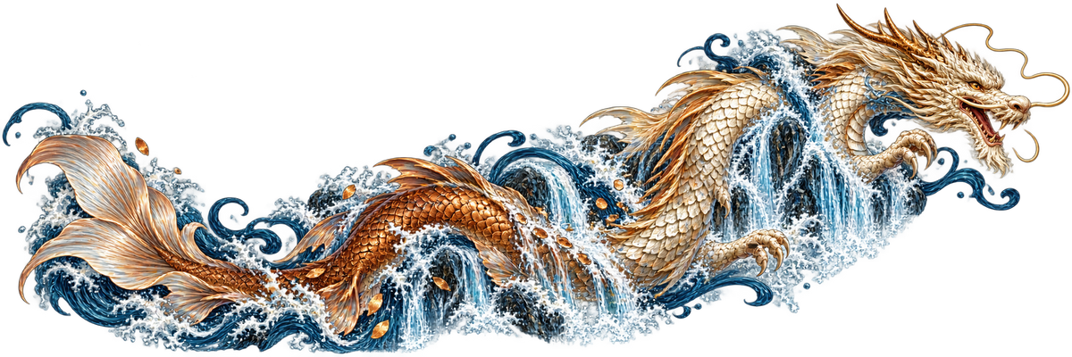 Torrent Ascendant | Japanese Dragon Automotive Decal | Instawraps