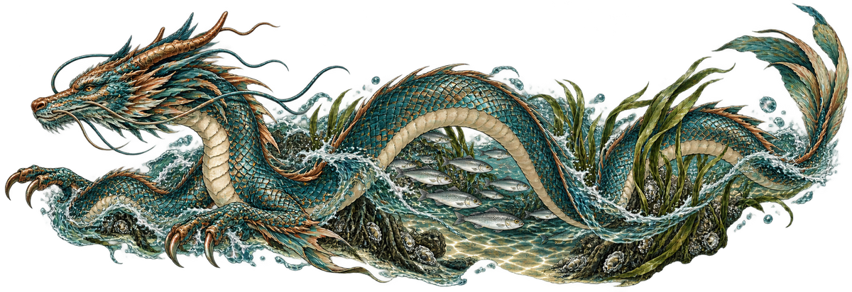 Estuary Regent | Japanese Dragon Automotive Decal | Instawraps