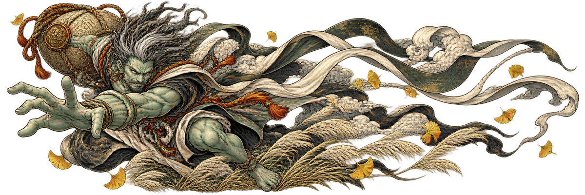 Ginkgo Galebearer | Japanese Fujin Automotive Decal | Instawraps