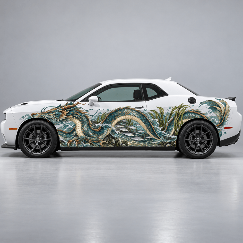 Estuary Regent | Japanese Dragon Automotive Decal | Instawraps