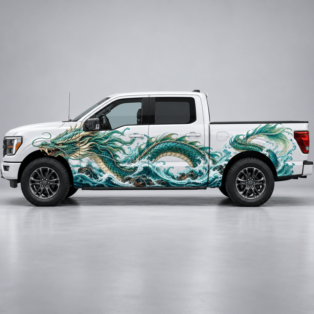 Stormcrest Sovereign | Japanese Dragon Automotive Decal | Instawraps