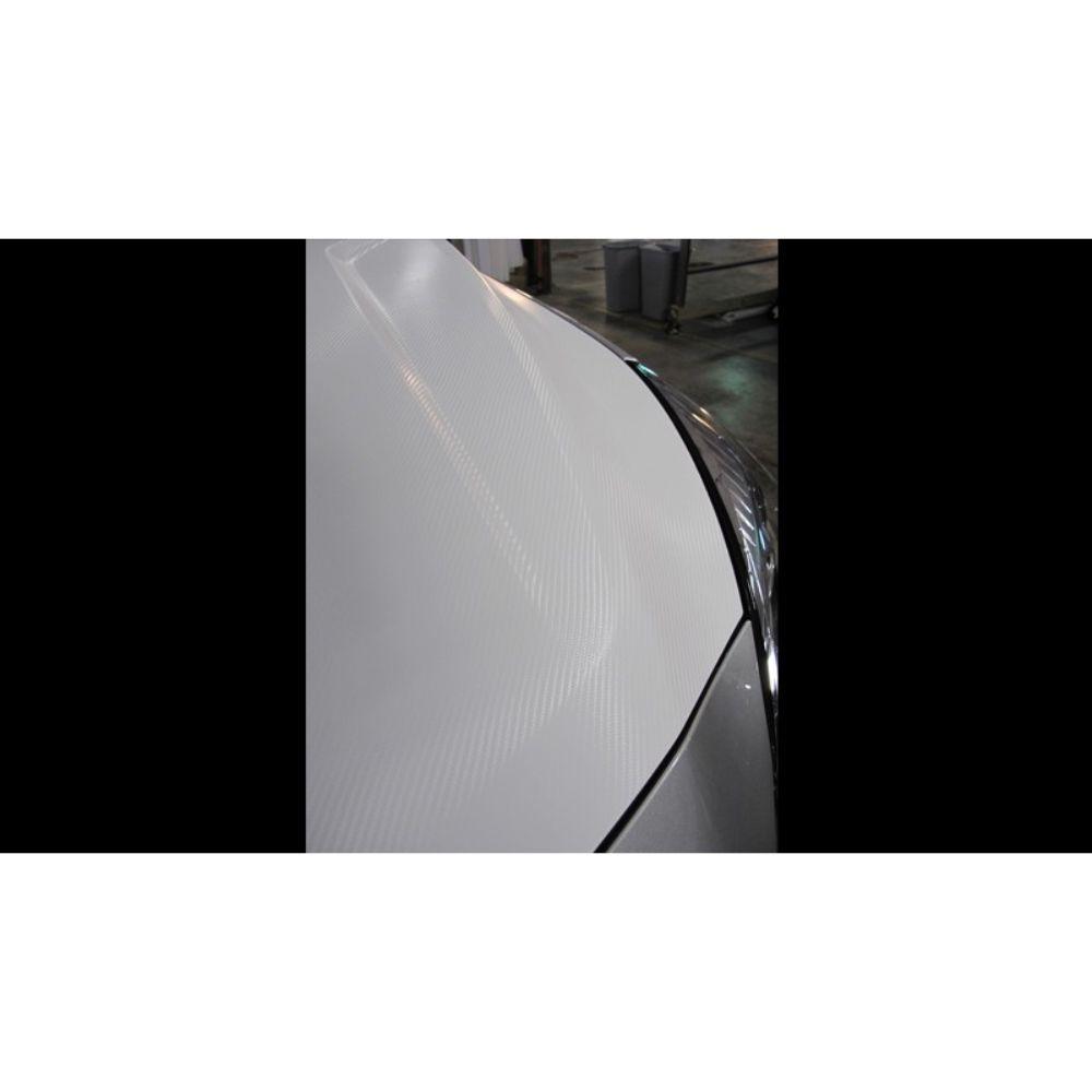 AVERY DENNISON SW900 SUPREME WHITE CARBON FIBER VINYL WRAP | SW900-115-X