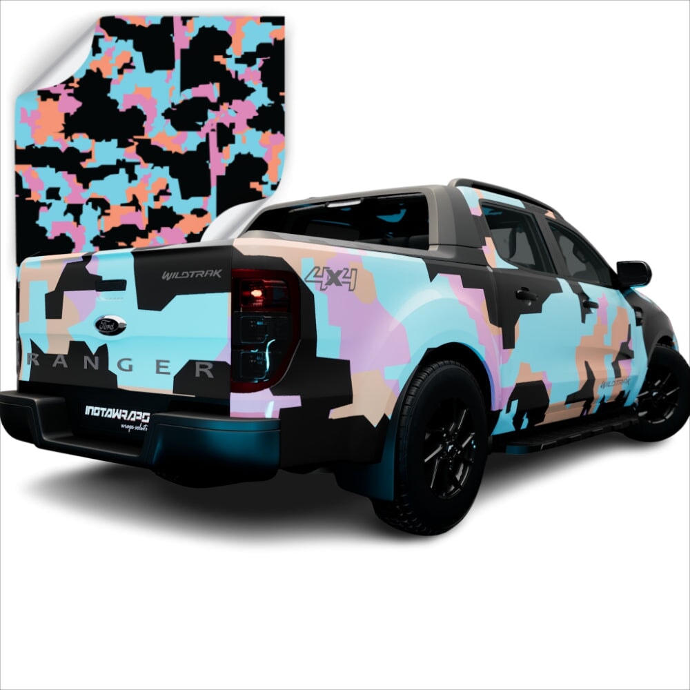 3M VINYL PRINTED MINI CAMO PATTERNS CW SERIES WRAPPING FILM | CW7497M