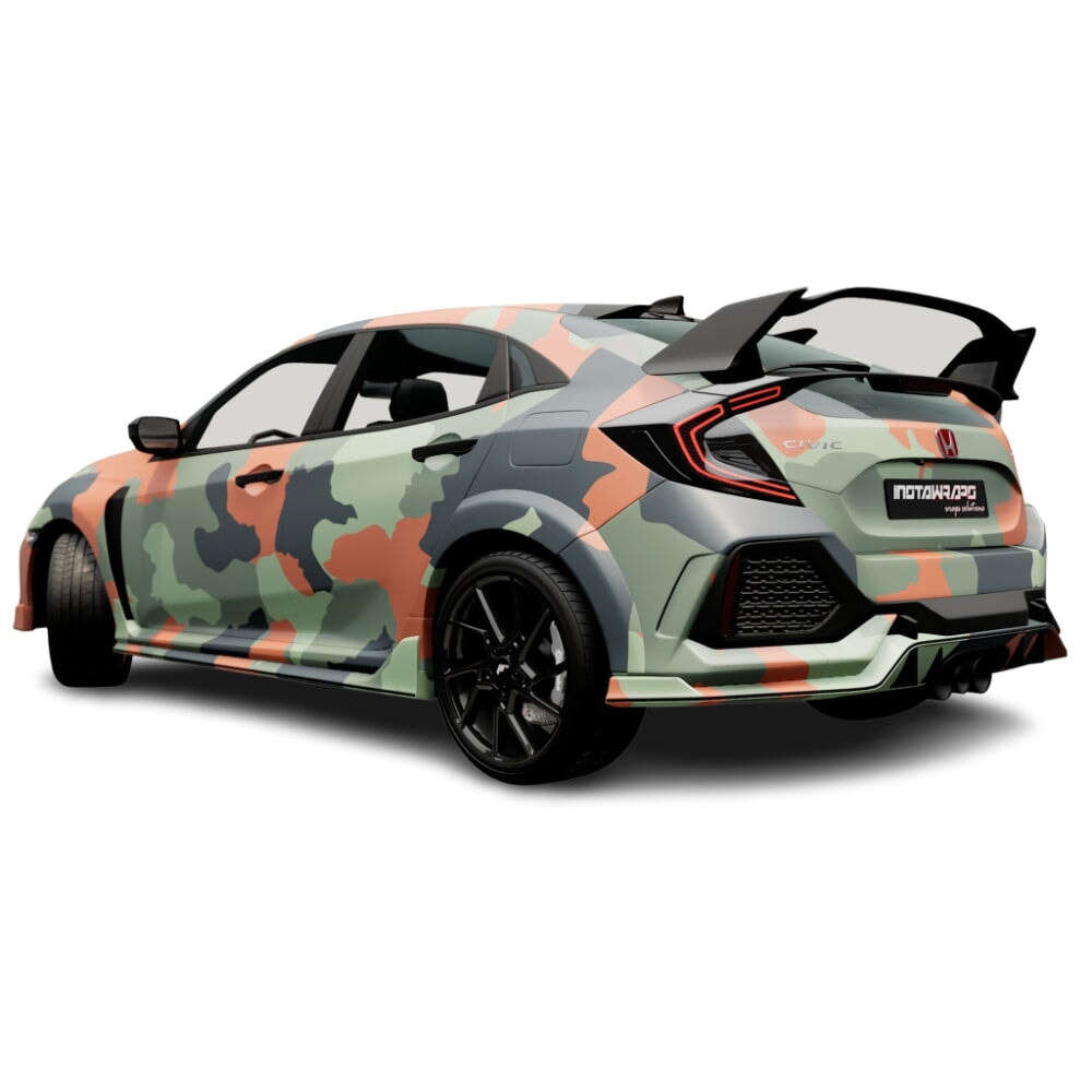 CUSTOMIZE OUR TEMPLATES - EXPERT - CAMOUFLAGE - AVERY DENNISON PRINT FILM / SATIN FINISH