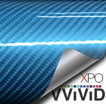 VVIVID VINYL XPO GLOSS BLUE TECH ART CARBON