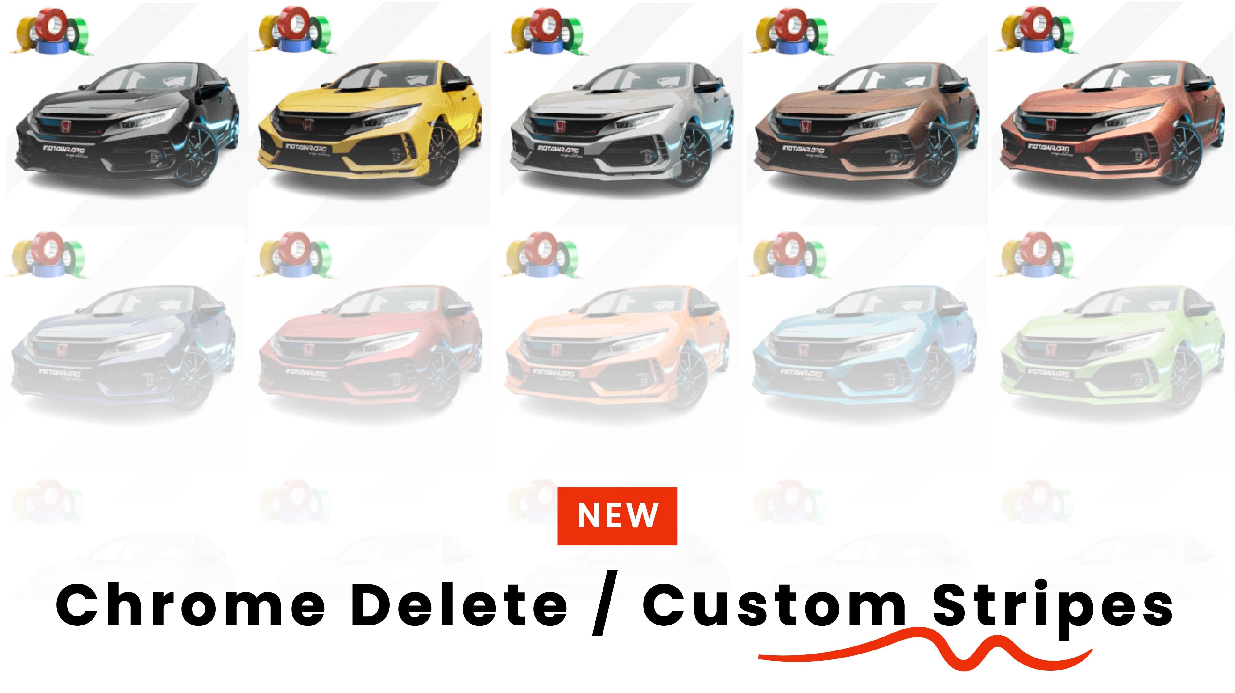 NEW Chrome Delete | Custom Stripes