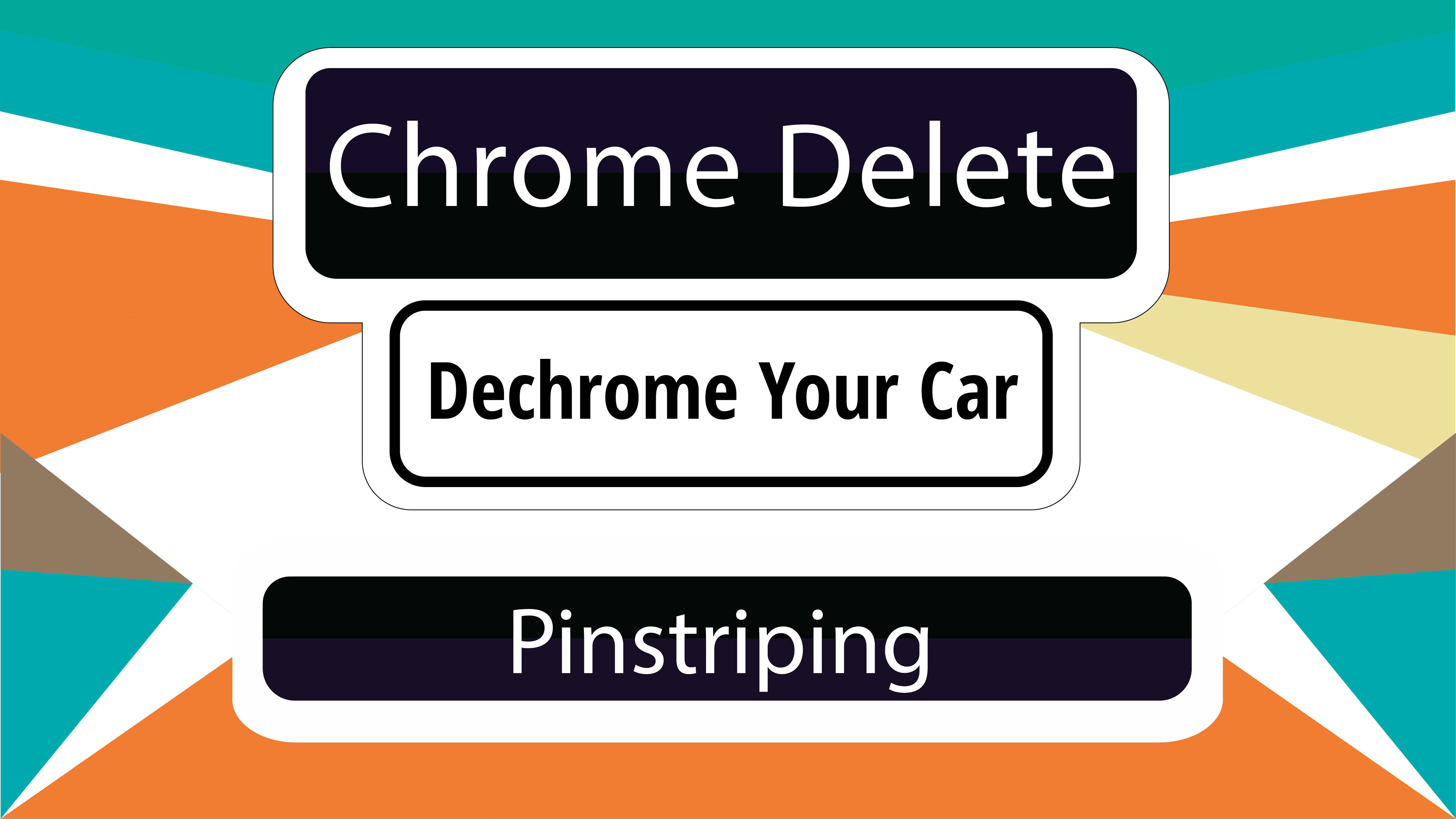 Chrome Delete / Pinstriping | Dechrome Your Car