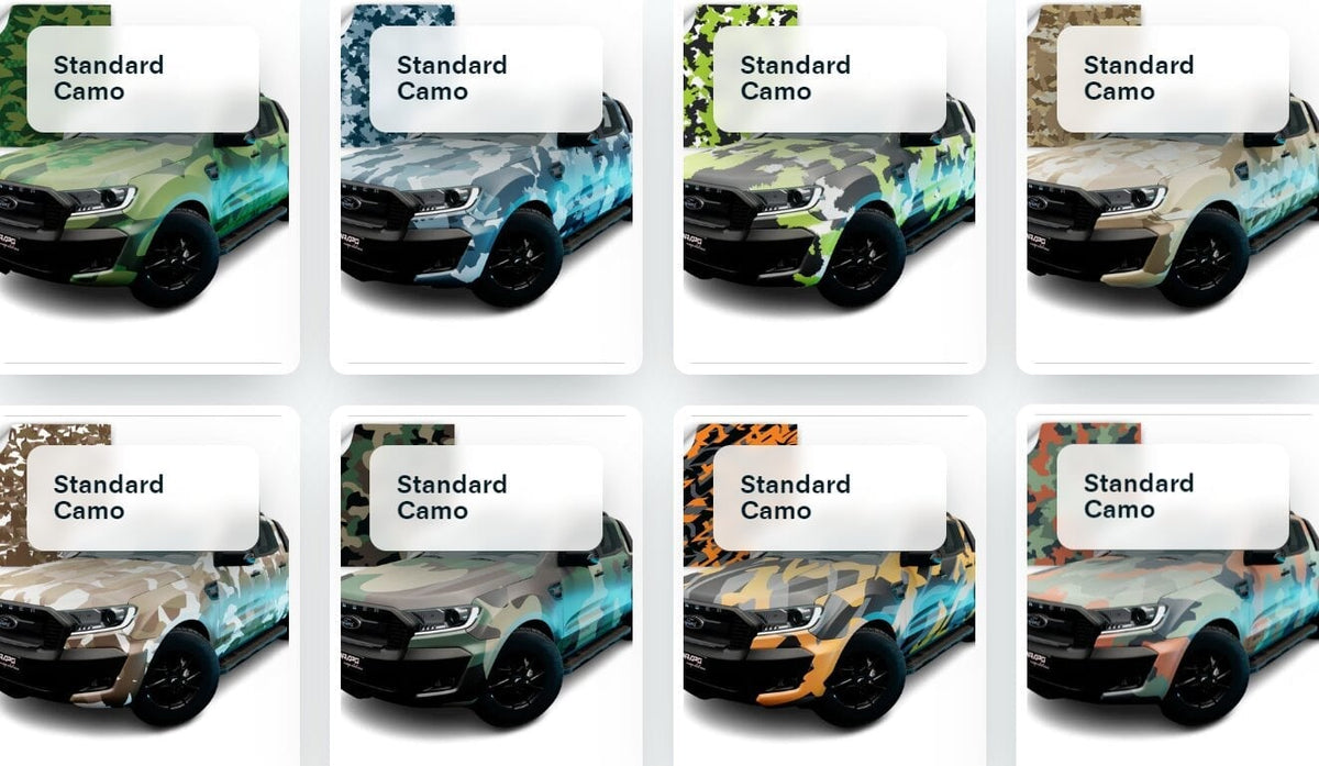 Printed Standard Camouflage Patterns