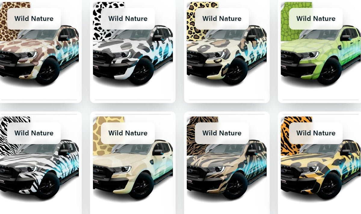 Printed Wrap Wild Nature Patterns