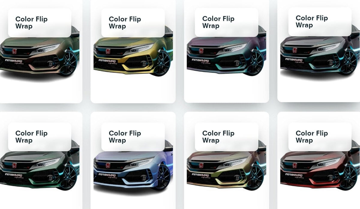 Color Flip Wrap