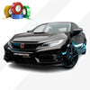 CHROME DELETE / CUSTOM VINYL WRAP TAPE STRIPES | AVERY DENNISON | GLOSS BLACK METALLIC | 192-M