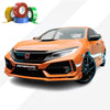 CHROME DELETE / CUSTOM VINYL WRAP TAPE STRIPES | AVERY DENNISON | GLOSS ORANGE | 373-O