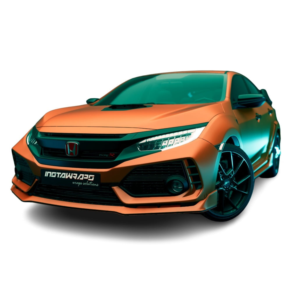 AVERY DENNISON SW900 SUPREME SATIN STUNNING ORANGE VINYL WRAP | SW900-316-S