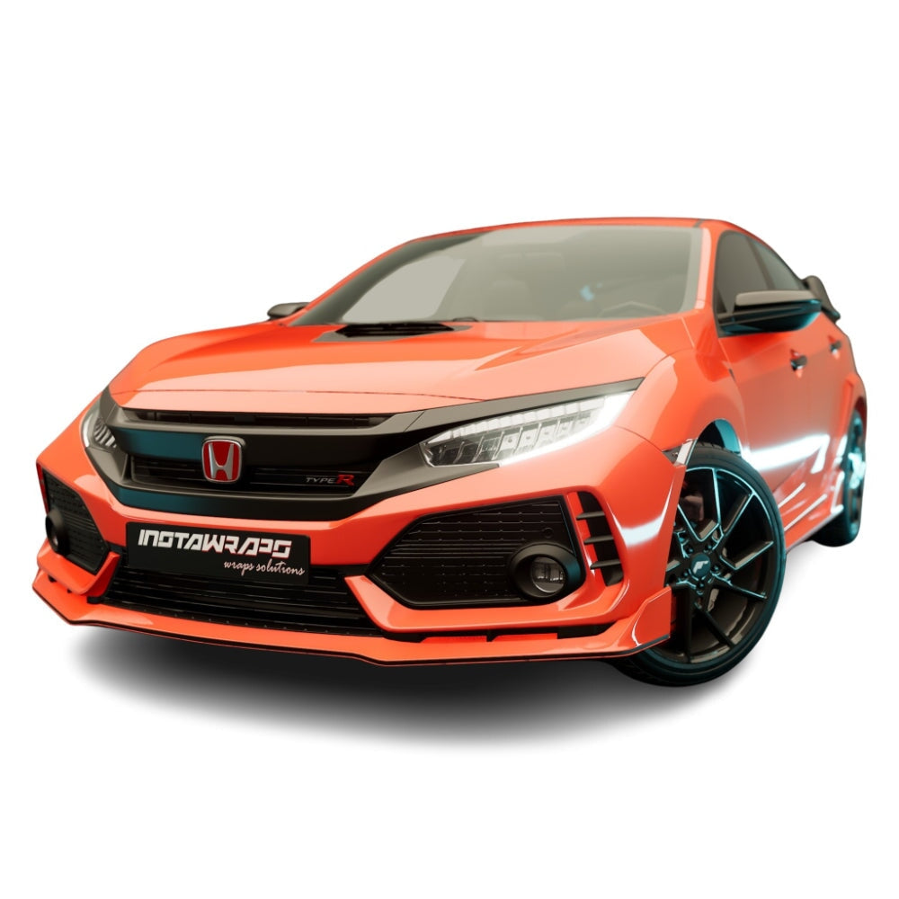 3M 2080 CONTROLTAC HIGH GLOSS BURNT ORANGE VINYL WRAP | HG14