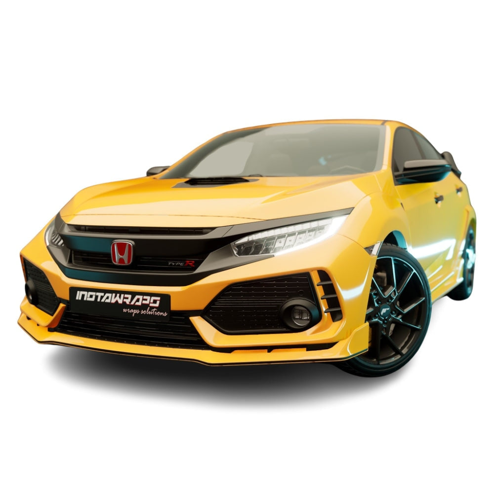 3M 2080 CONTROLTAC HIGH GLOSS BRIGHT YELLOW VINYL WRAP | HG15