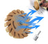 RUBBER ERASER WHEEL WITH DRILL ADAPTER – DECAL & ADHESIVE REMOVER