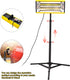 2000W INFRARED CURING LAMP WITH TIMER AND STAND