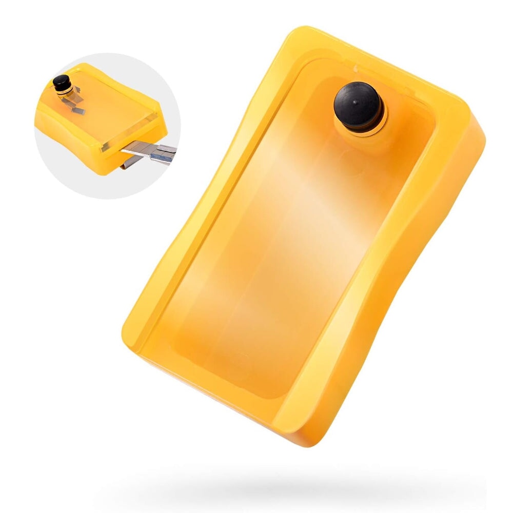 SNAP-OFF BLADE DISPOSAL CONTAINER WITH MAGNET & HANGING CLIP