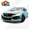 CHROME DELETE / CUSTOM VINYL WRAP TAPE STRIPES | AVERY DENNISON | MATTE FROSTY BLUE METALLIC | 643-M