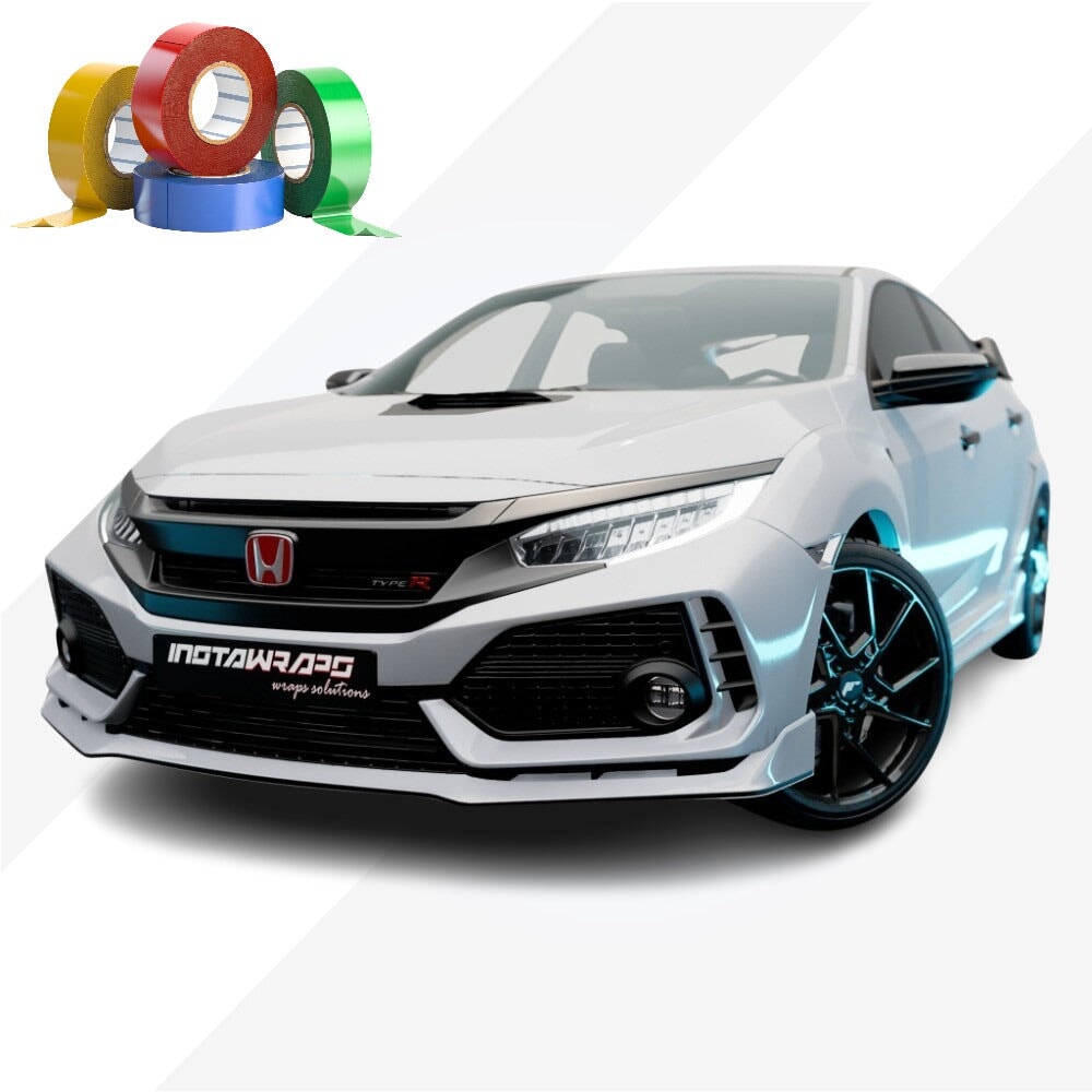 CHROME DELETE / CUSTOM VINYL WRAP TAPE STRIPES | AVERY DENNISON | GLOSS CLOUDY BLUE | 656-O