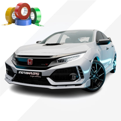 CHROME DELETE / CUSTOM VINYL WRAP TAPE STRIPES | AVERY DENNISON | GLOSS CLOUDY BLUE | 656-O