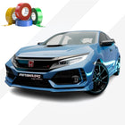 CHROME DELETE / CUSTOM VINYL WRAP TAPE STRIPES | AVERY DENNISON | GLOSS INTENSE BLUE | 667-O