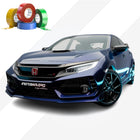 CHROME DELETE / CUSTOM VINYL WRAP TAPE STRIPES | AVERY DENNISON | GLOSS METALLIC MAGNETIC BURST | 679-M