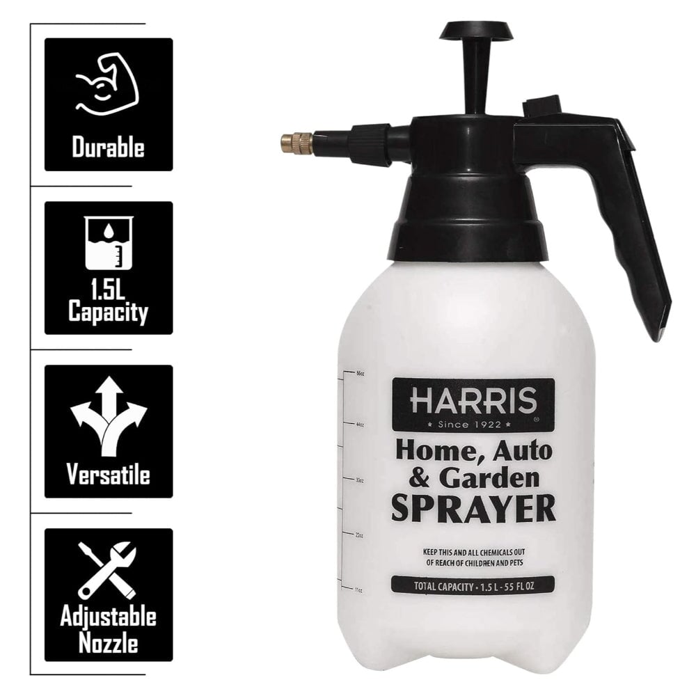 HARRIS CONTINUOUS HAND PUMP PRESSURE SPRAYER, 1.5L