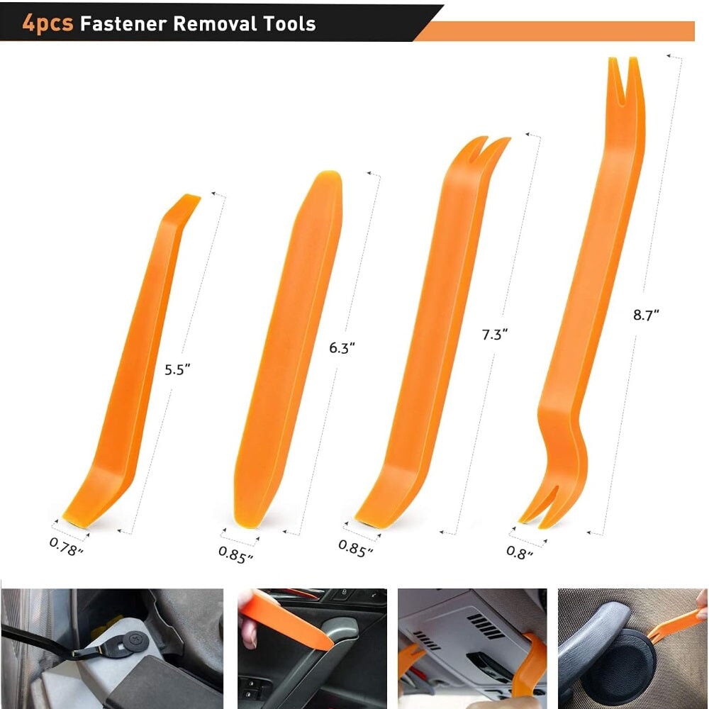 GRC-33 240PCS CAR BUMPER & TRIM RETAINER CLIPS KIT