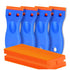 4 PCS RAZOR BLADE SCRAPER SET WITH 100 BLADES – LABEL & DECAL REMOVER