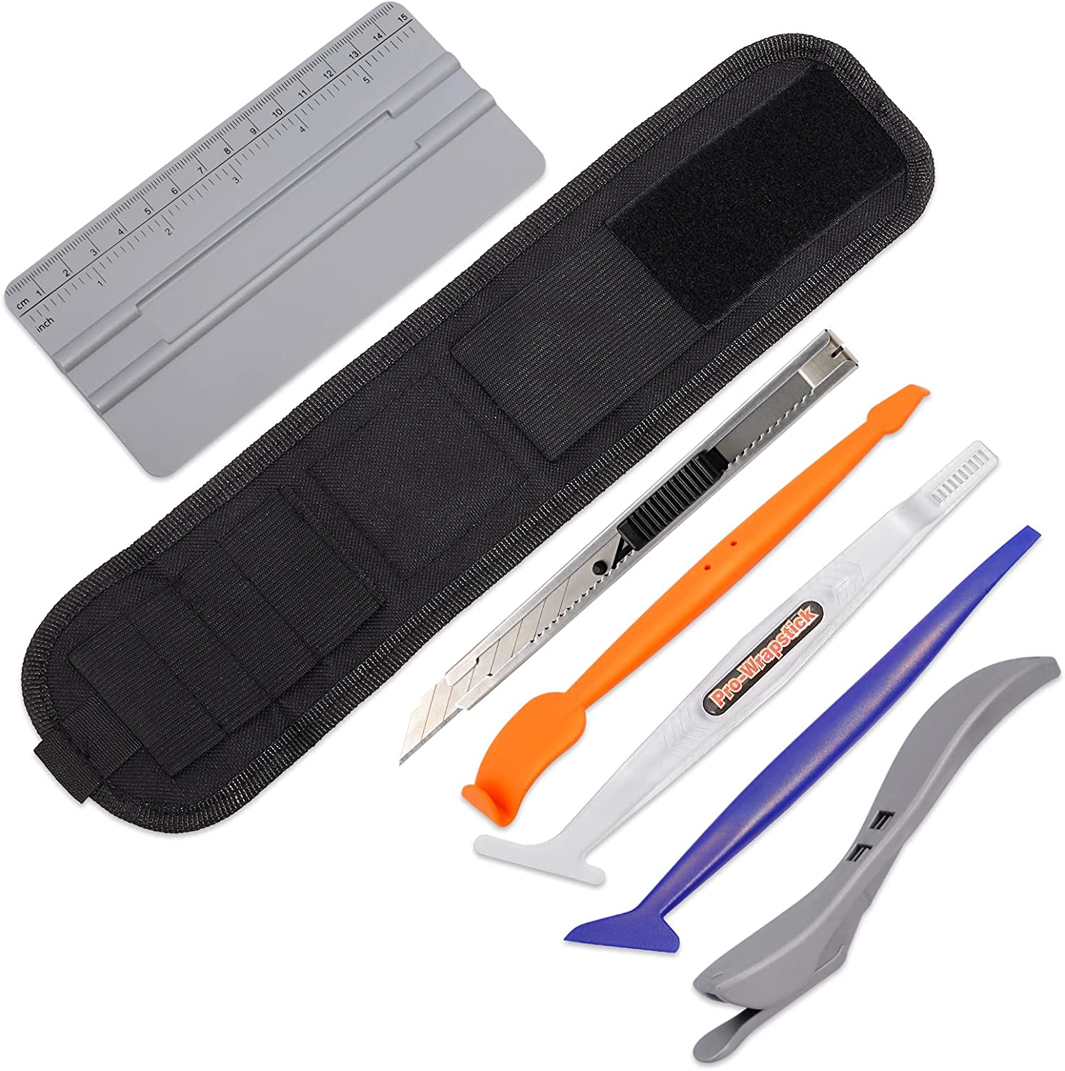 ADJUSTABLE MAGNETIC WRISTBAND TOOL KIT FOR AUTOMOTIVE VINYL WRAPS