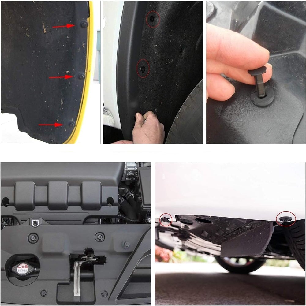GRC-33 240PCS CAR BUMPER & TRIM RETAINER CLIPS KIT