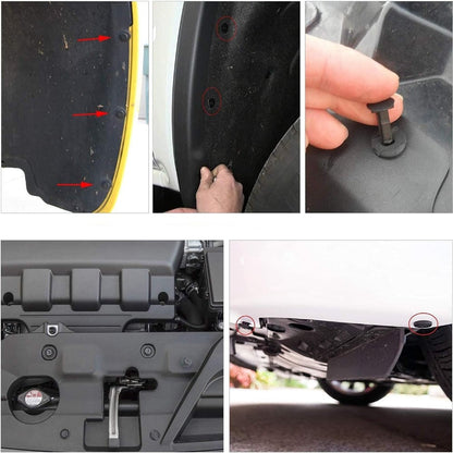 GRC-33 240PCS CAR BUMPER & TRIM RETAINER CLIPS KIT