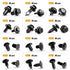 GRC-33 240PCS CAR BUMPER & TRIM RETAINER CLIPS KIT