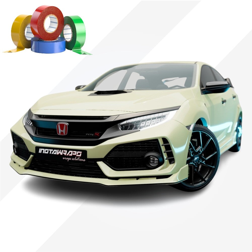CHROME DELETE / CUSTOM VINYL WRAP TAPE STRIPES | AVERY DENNISON | GLOSS LIGHT PISTACHIO | 728-O