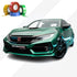 CHROME DELETE / CUSTOM VINYL WRAP TAPE STRIPES | AVERY DENNISON | GLOSS DARK GREEN PEARL | SW900-796-S