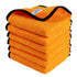 MR. SIGA PREMIUM MICROFIBER DETAILING TOWELS, 6 PACK