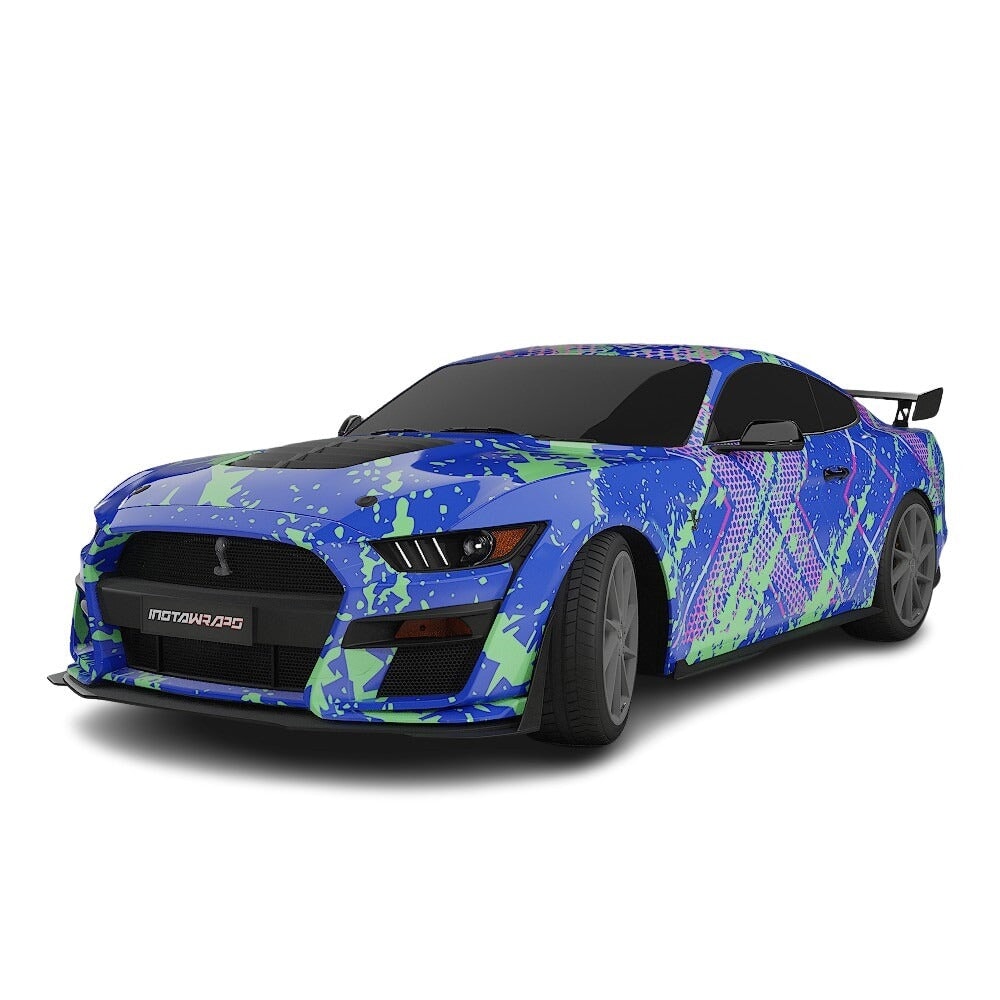 3M / AVERY DENNISON | VINYL WRAPPING FILM PRINTED GRAPHICS | CUSTOM RIDE | STREET SERIES WRAPS | FRACTURE CODE | CR4101