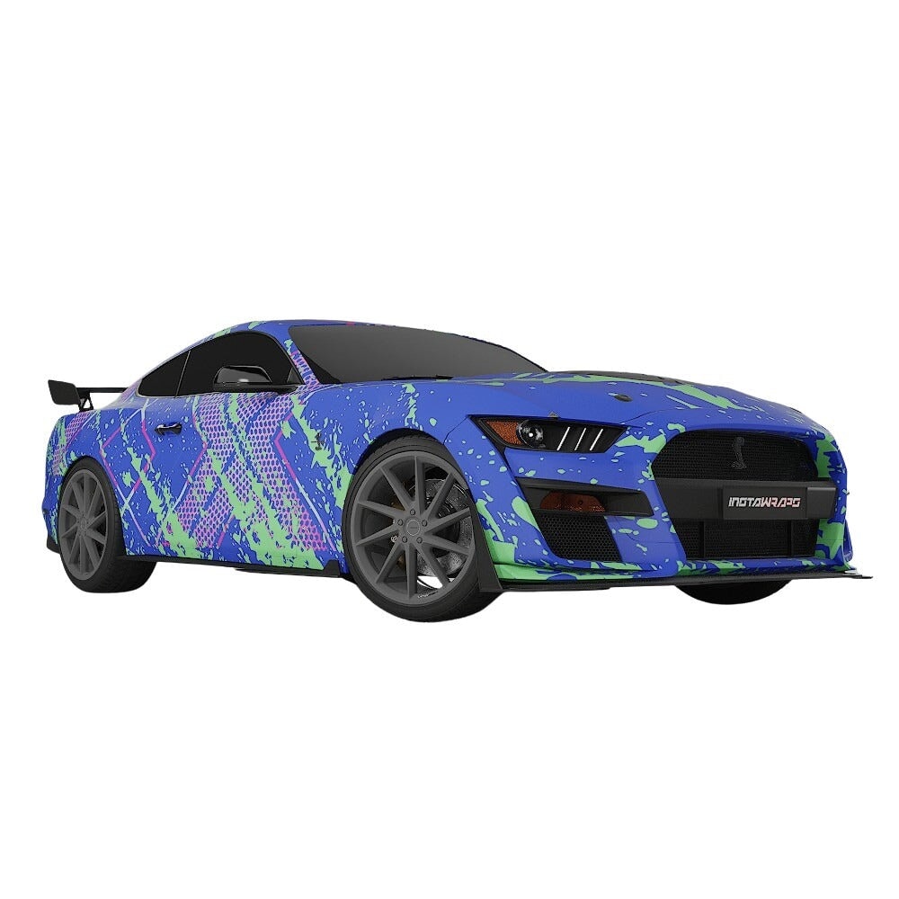 3M / AVERY DENNISON | VINYL WRAPPING FILM PRINTED GRAPHICS | CUSTOM RIDE | STREET SERIES WRAPS | FRACTURE CODE | CR4101