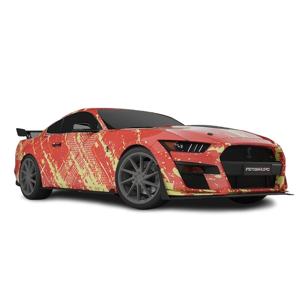3M / AVERY DENNISON | VINYL WRAPPING FILM PRINTED GRAPHICS | CUSTOM RIDE | STREET SERIES WRAPS | FRACTURE CODE | CR4103