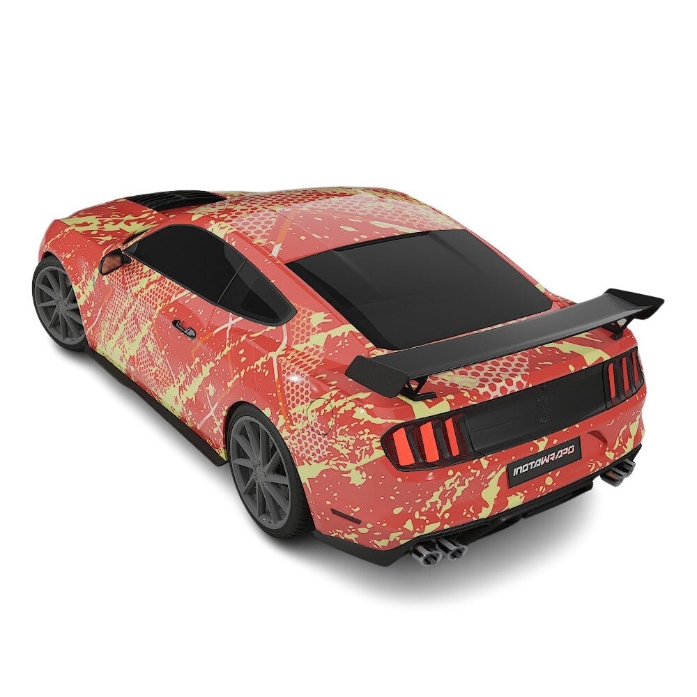 3M / AVERY DENNISON | VINYL WRAPPING FILM PRINTED GRAPHICS | CUSTOM RIDE | STREET SERIES WRAPS | FRACTURE CODE | CR4103