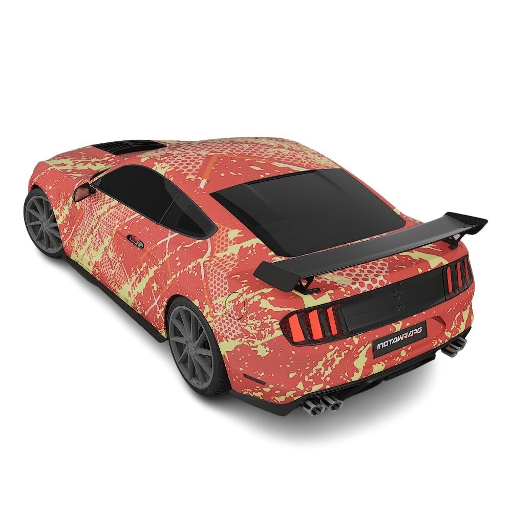 3M / AVERY DENNISON | VINYL WRAPPING FILM PRINTED GRAPHICS | CUSTOM RIDE | STREET SERIES WRAPS | FRACTURE CODE | CR4103