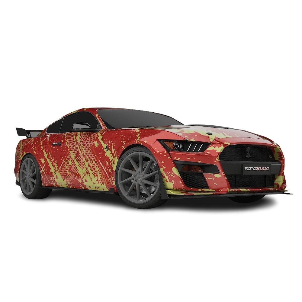 3M / AVERY DENNISON | VINYL WRAPPING FILM PRINTED GRAPHICS | CUSTOM RIDE | STREET SERIES WRAPS | FRACTURE CODE | CR4103